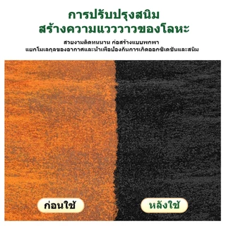 👍50ปีไม่ขึ้นสนิม น้ำยาหยุดสนิม สีกันสนิม น้ำยาแปลงสนิมเป็นเหล็ก น้ำยาขจัดสนิม ฟื้นฟูพื้นผิวโลหะ อัพเกรดใหม่ 300ml
