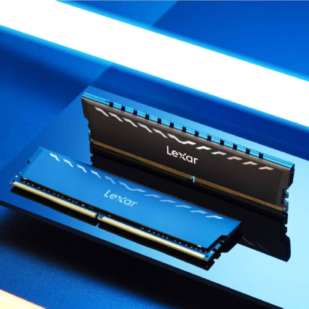 แรมพีซี LEXAR THOR 16GB (16GBX1) DDR4/3200MHZ CL16 U-DIMM HEATSINK (LD4BU016G-R3200GSXG)_2