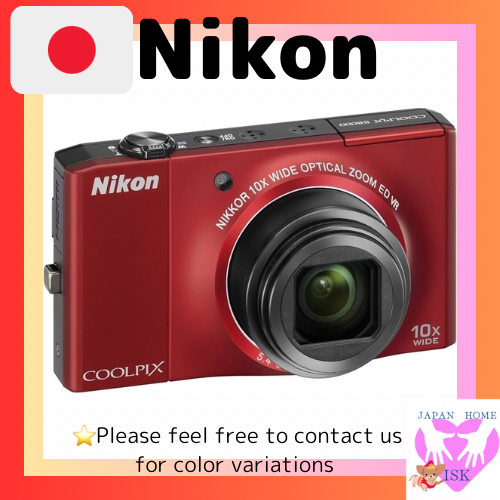 Nikon Digital  Camera Coolpix S8000 Flash Red S8000Rd ส่งตรงจากญี่ปุ่น มือสอง ของแท้ Made In Japan ก