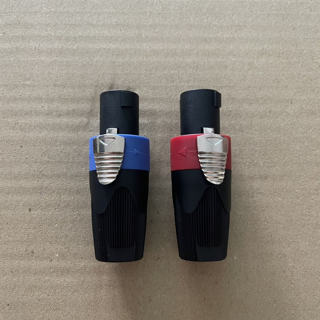 สเปคคอนลำโพงตัวผู้ ขั้วอย่างดี สปิกคอนสำหรับเข้าสายลำโพง วัสดุเกรดดี ทนต่อความร้อน สวยแข็งแรงได้มาตรฐาน