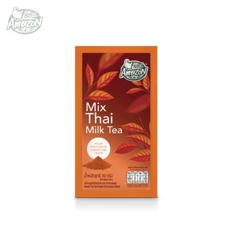 Café Amazon คาเฟ่ อเมซอน ชาไทยปรุงสำเร็จชนิดผง 1 กล่อง บรรจุ 5 ซอง (30g./ซอง)