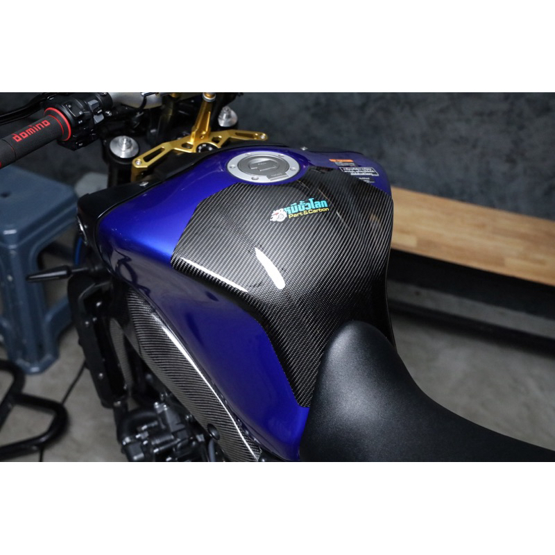 ครอบถังเพียวคาร์บอน mt09 gen3