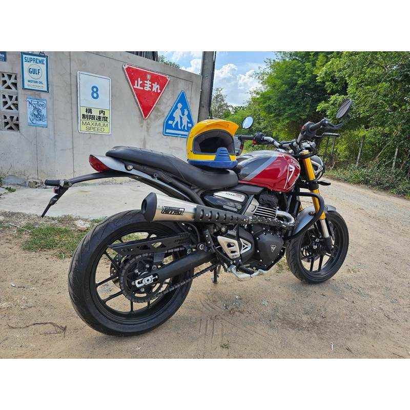 ท่อยก RX-Ranger NITRO Scrambler By. Ranger koratสำหรับ รถ Triumph Speed400