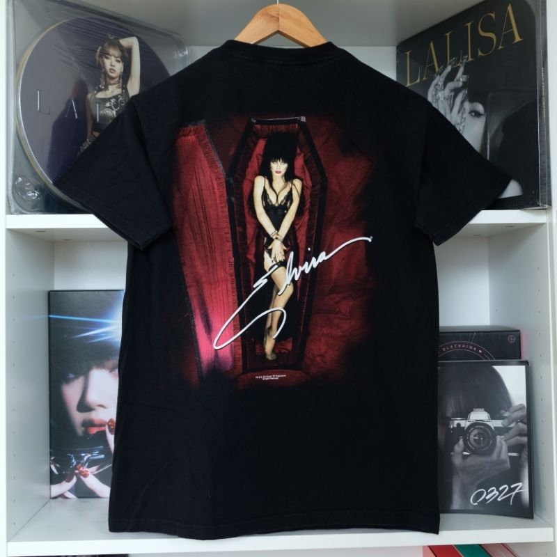 เสื้อยืด Elvira: Queen B ปี2014 มือสองของแท้