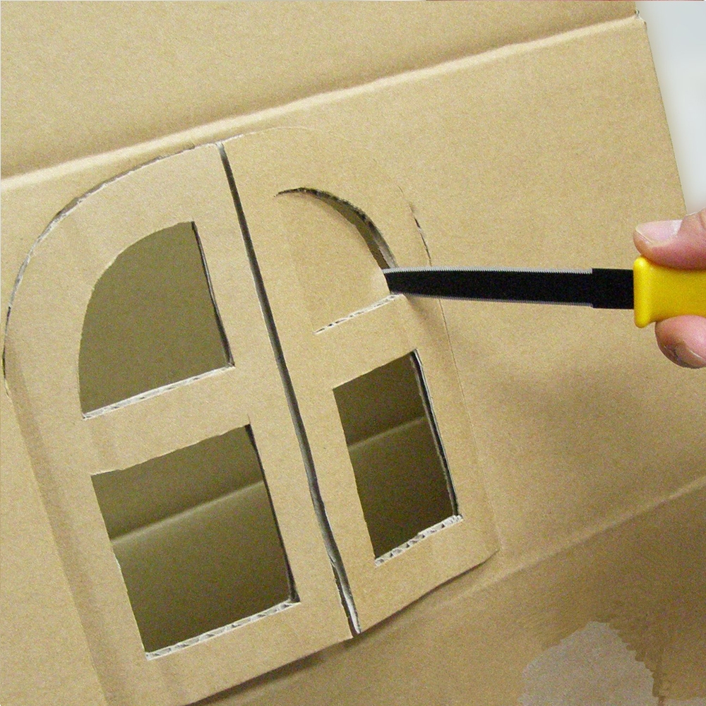 มีด คัตเตอร์ ญี่ปุ่น ที่ตัดกล่อง กล่องกระดาษ ที่ตัดเทป PP แท่นตัดเทป เปิด กล่อง CANARY Safety Box Cutter / Ichinen ราคา ถูกที่สุด ดีลบีเคเค แกลเลอรีภาพที่ 9
