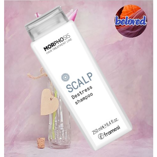 Framesi Morphosis Destress Shampoo 250/1000 ml แชมพูสำหรับหนังศีรษะแพ้ง่าย