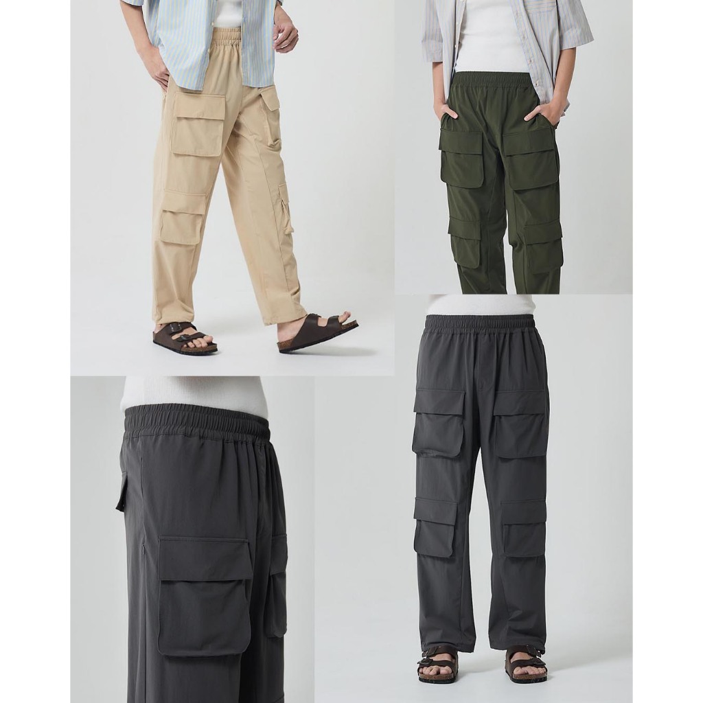 🔥ทักแชทรับโค้ดลดเพิ่ม 4 Pockets Cargo Pants Hob Studios