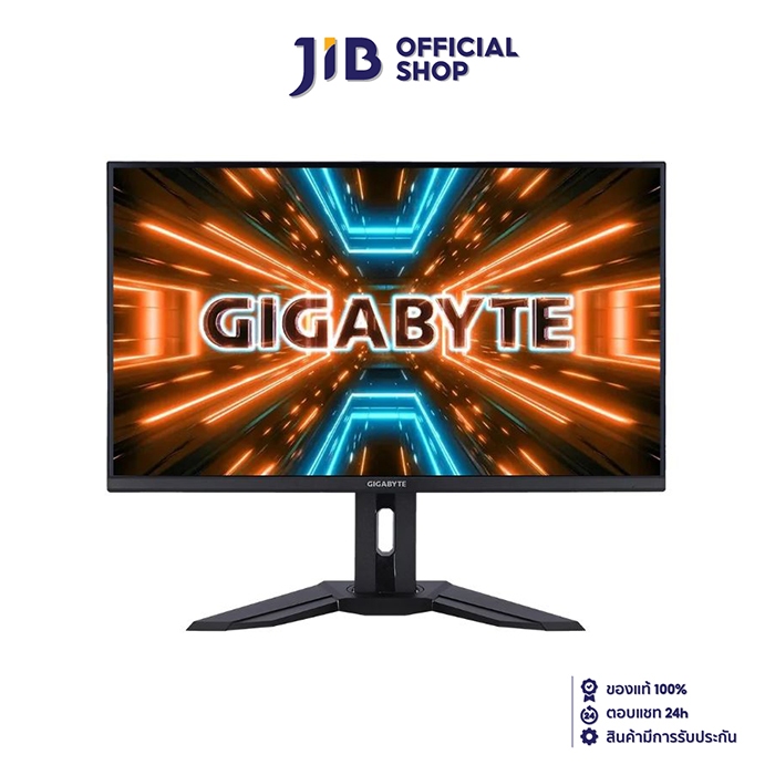 MONITOR (จอมอนิเตอร์) GIGABYTE M32U - 31.5" SS IPS 4K 144Hz AMD FREESYNC PREMIUM PRO KVM USB-C