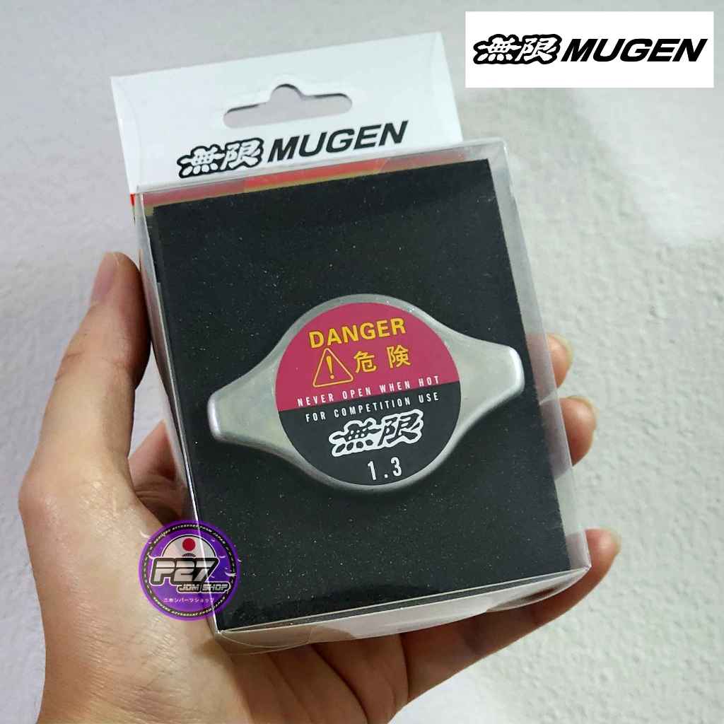 แท้ ฝาหม้อน้ำ MUGEN HI-PRESSURE RADIATOR CAP 1.3 จุกเล็ก ใส่รถHONDAได้หลายรุ่น สินค้านำเข้าจากประเทศญี่ปุ่น