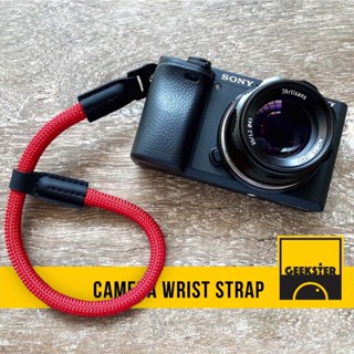 สายคล้องมือ Camera Wrist Strap เชือกปีนเขา ปลายห่วง ( Leica …