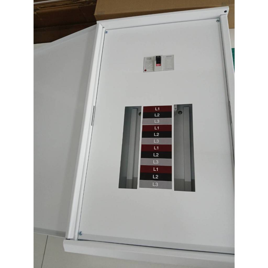 ตู้โหลดเซ็นเตอร์ 3 เฟส 12/18/24/36 ช่อง พร้อมเมน Load Center 50A / 63A / 80A / 100A / 125A (ไม่มีลูกย่อย) - รูปที่ 5