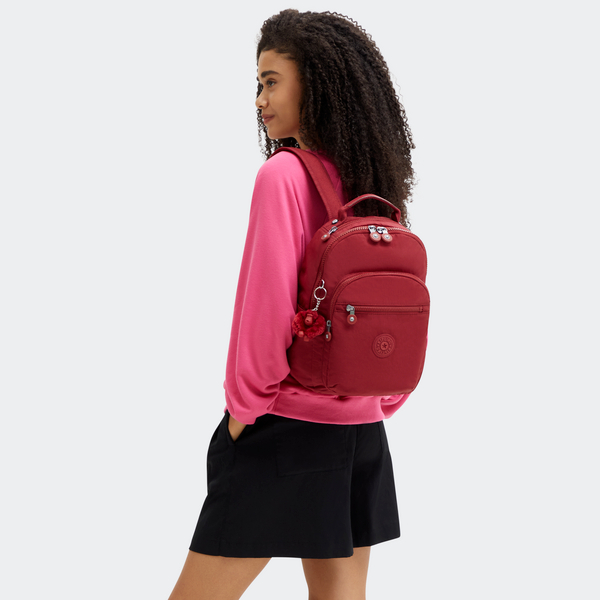 KIPLING حقيبة SEOUL S — أحمر — صورة 4