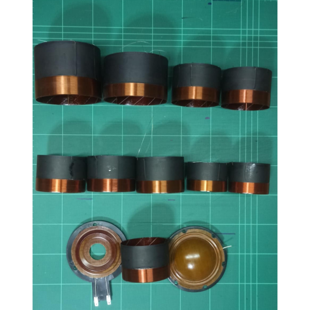 ว้อยลำโพงเบอร์ HONE 44 P888 63.7mm. 64mm. 75.5mm. 76.2mm. 99.3mm. (ลวดมาก/ลวดน้อย) (ลวด SV / ลวดCCA)
