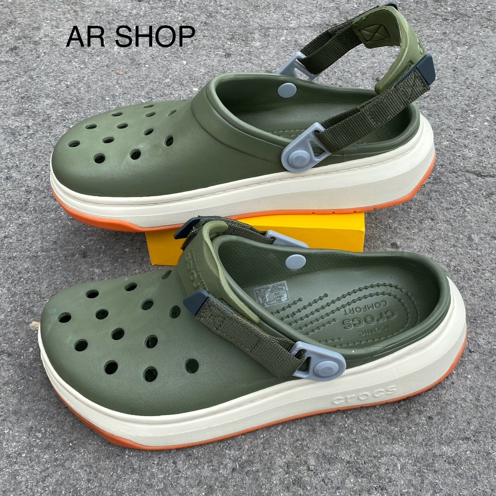 รองเท้าแบบสวม Crocs band full force สำหรับผู้ชายมีไซด์ 40--44 งานสวยมาก รับรองสั่งแล้วไม่ผิดหวังค่ะ