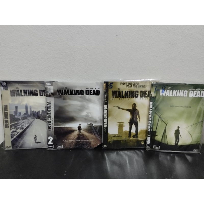 DVD SERIES THE WALKING DEAD SEASON 1-4