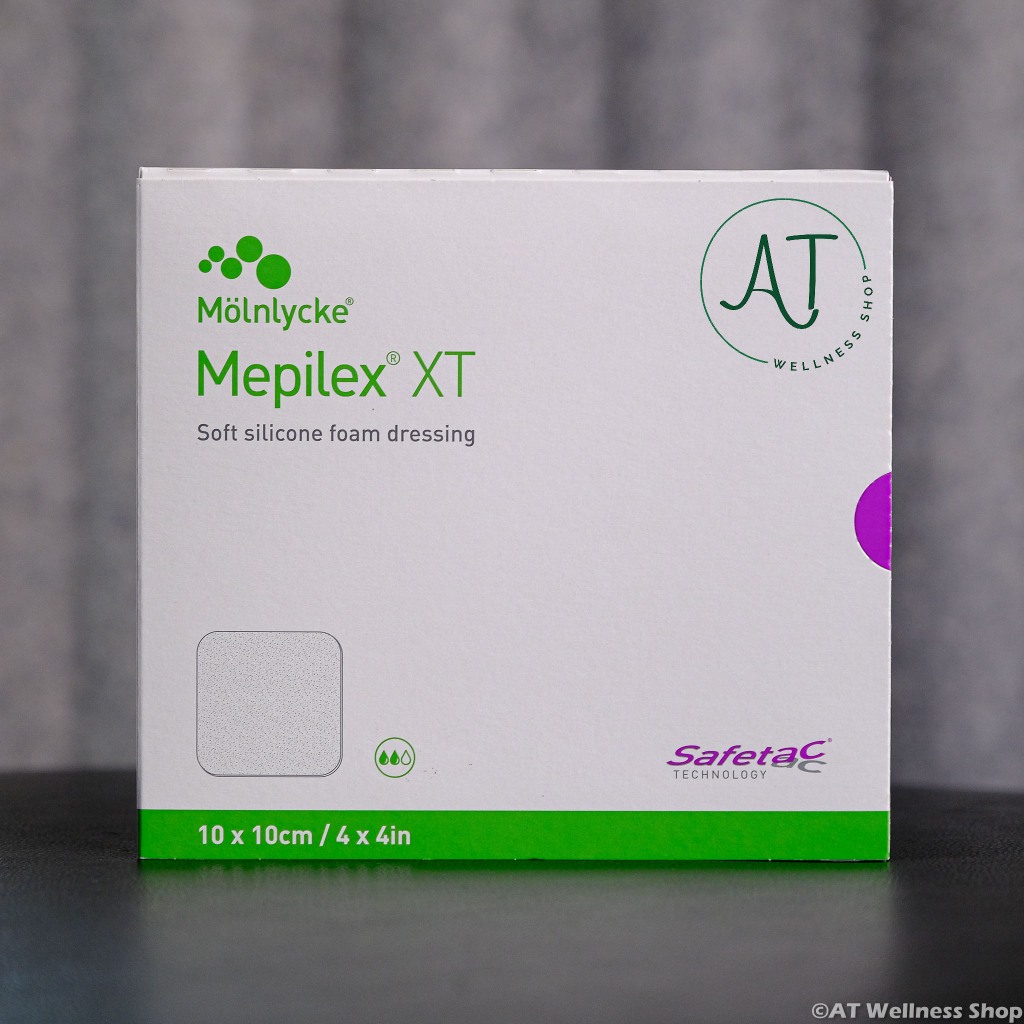 Mepilex XT แผ่นโฟมปิดแผล รุ่น XT ดูดซับได้ดีกว่าเดิม (ราคาต่อ 1 แผ่น) (Price per 1 sheet)