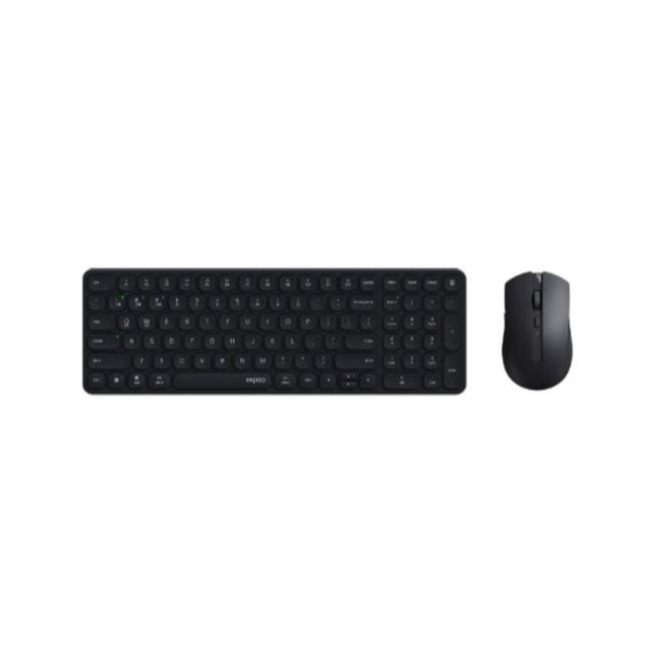 Rapoo 9350S Multi-mode Wireless Keyboard & Mouse Dark Grey/2Y Model : 9350S-GY