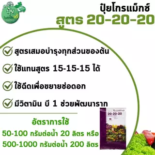 ปุ๋ยเกล็ด กิฟฟารีน โกรแม็กซ์ อาหารหลัก รวมทุกสูตร Grow Max N-P-K ลดต้นทุน เพิ่มผลผลิต