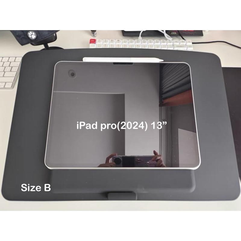 [ 𝐄𝐥𝐞𝐭𝐢𝐮𝐨 ] Pad Base รุ่น 3.1 แท่นวาง ipad สีดำ Upgrade ขนาดใหญ่ขึ้น ปรับระดับได้ ขาตั้งโต๊ะ