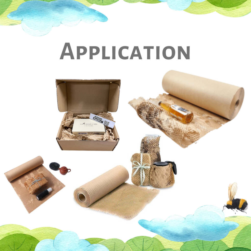 กระดาษรังผึ้งกันกระแทก Honeycomb Paper ห่อของ กันกระแทก ดีไซน์เก๋ สไตล์มินิมอล สีดำ ไฮโซ (หลายขนาด) - รูปที่ 5