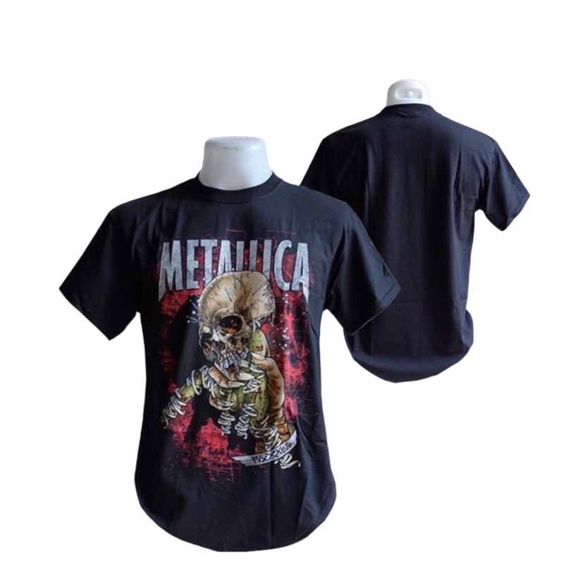 เสื้อวง METALLICA ลาย FIXXXER REDUX (2017) ลิขสิทธิ์แท้ UK