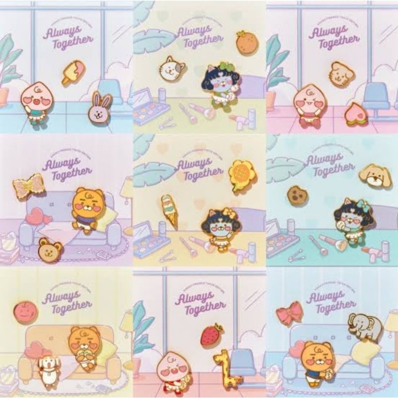 Kakao Friends PIN 'Always TOGETHER' เข็มกลัด KAKAO