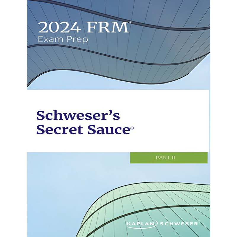 (PDF) หนังสือ FRM 2024 Part 2 Schweser