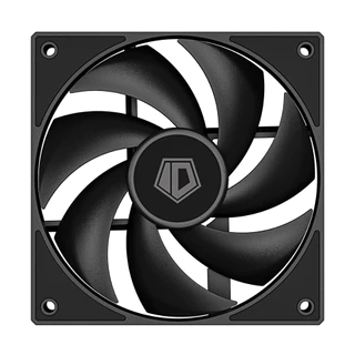 พัดลมเคส ID-Cooling AF-125 Black & White 120mm. 4pin PWM 2,000RPM
