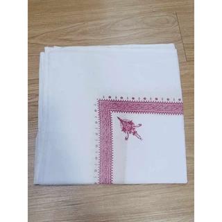 ผ้าสระบั่นไว้โพกหัว ลายกัชมีรีงานพิมพ์สกรีน( ขนาด60×60 )