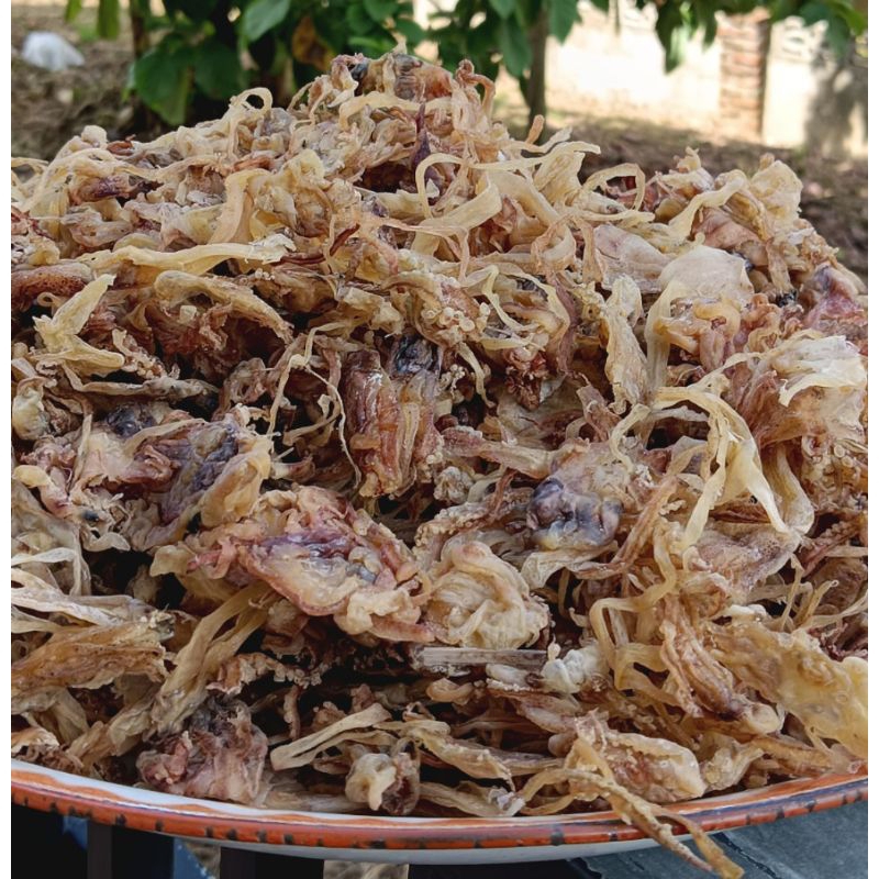 โปรวันนี้ หนวดปลาหมึก250กรัม​ตรงปกปลาหมึกแห้ง นุ่มอร่อย หนวดหมึก