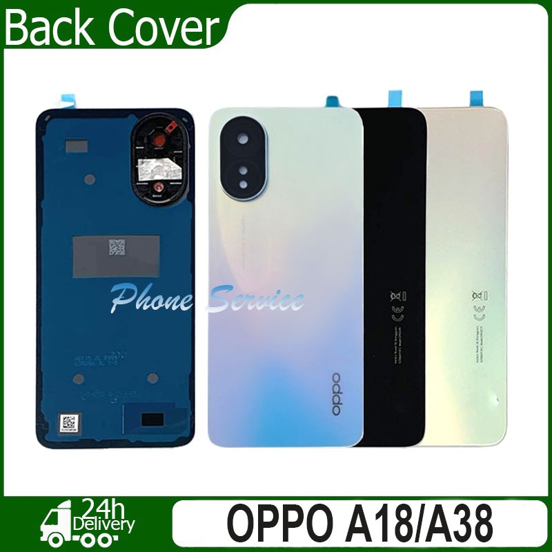 ฝาหลัง (back cover) กระจกด้านหลัง สําหรับ OPPO A18/A38