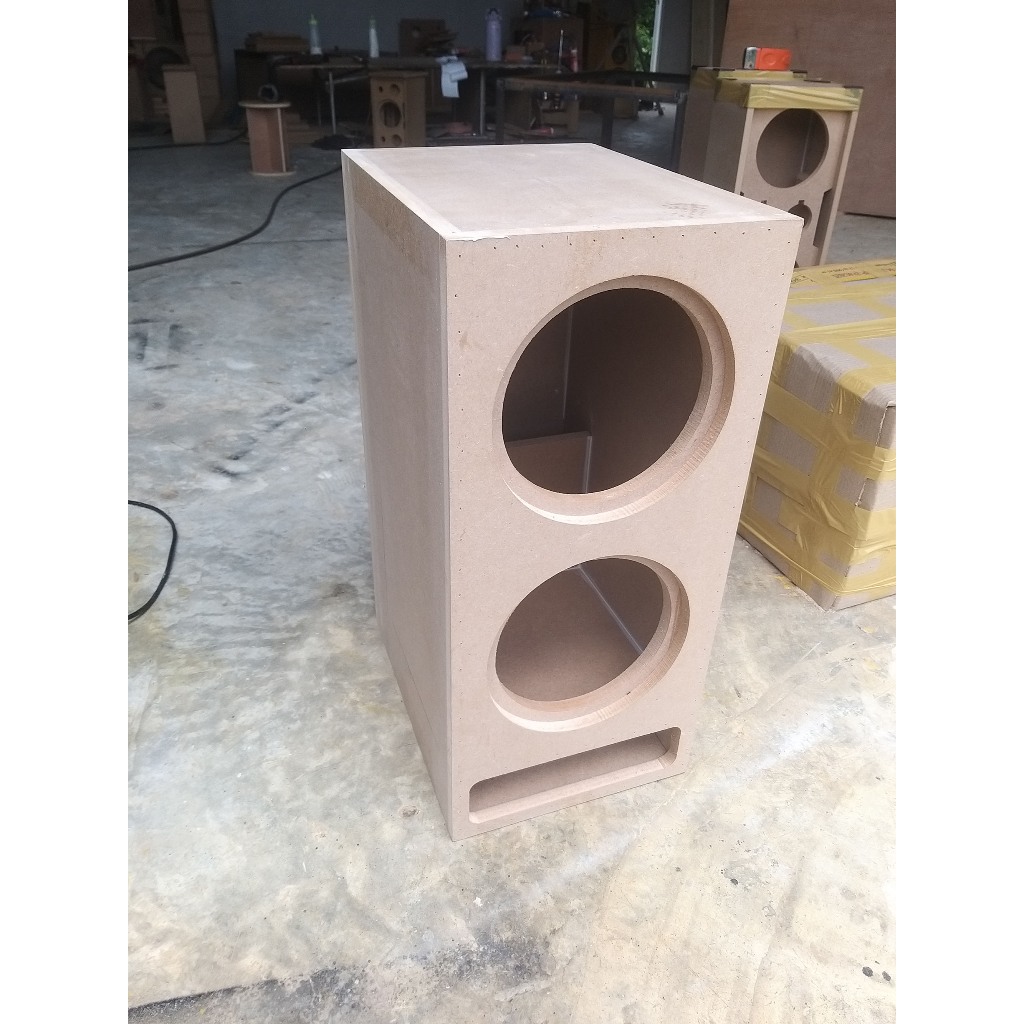 ตู้ซับ 8 นิ้ว 2ดอก ตู้ลำโพงซับ 8 นิ้ว หน้าเปิด เบสแน่น ลอย[S8-013]