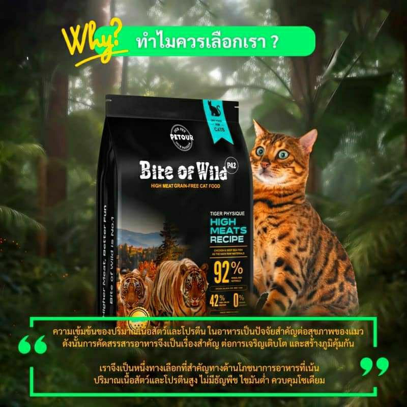 Bite of Wild  50g. อาหารแมวผสมฟรีซดราย