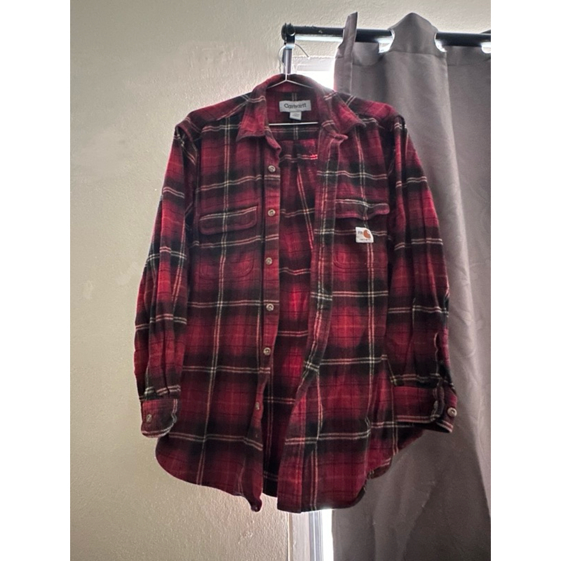 แจ็คเก็ต Carhartt size L อก 48 สีสวย ผ้าดีหนา
