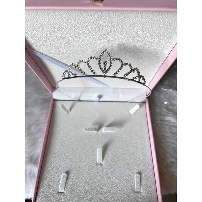 ที่คาดผมมงกุฎกิ๊บติดผมเจ้าหญิงใส่ได้ทั้งเด็กและผู้ใหญ่มงกุฏที่คาดผม ประดับคริสตัล พลอยเทียม - รูปที่ 6