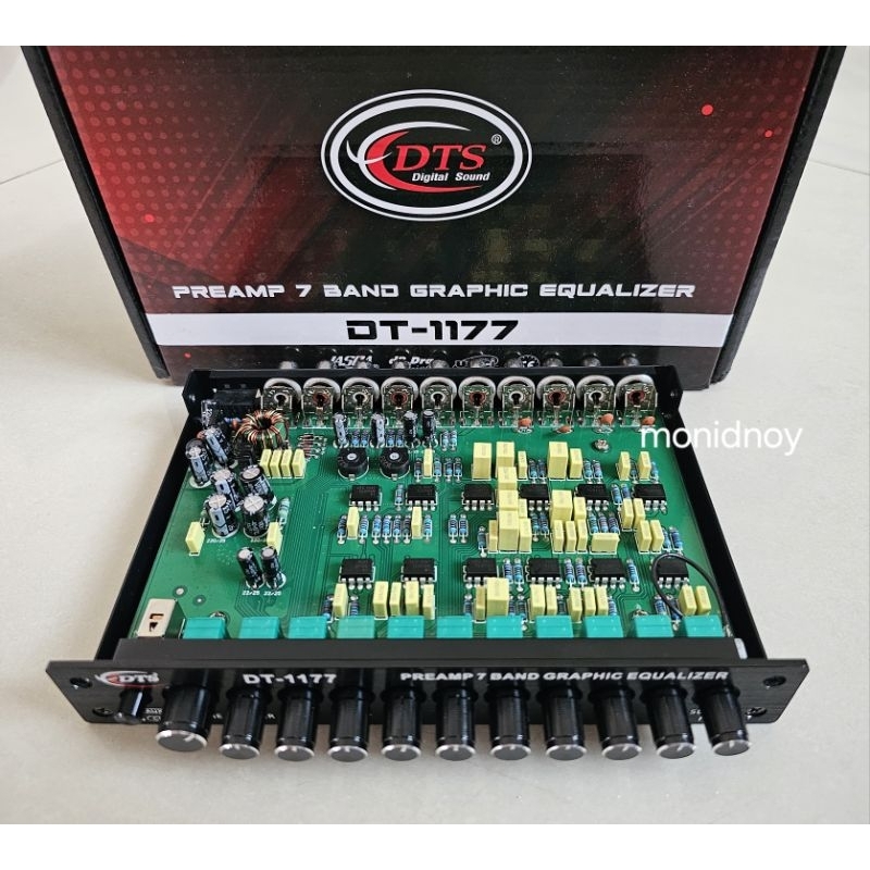 DTS ปรี 7แบรน รุ่น DT-1177 เสียงดี ชัดใสแจ๋ว เบสแรง เกรดอะไหร่อย่างดี