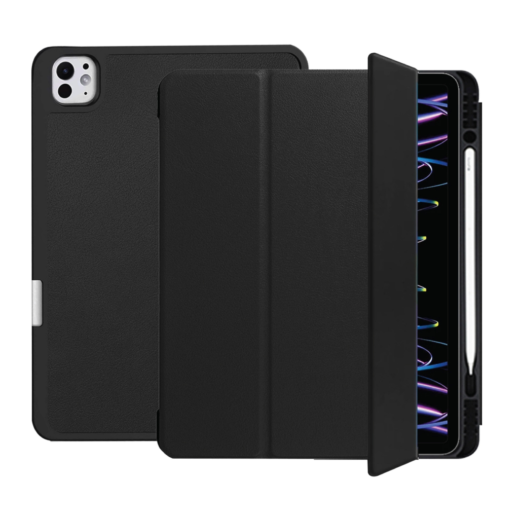 เคสฝาพับ หลังนิ่ม+ที่เก็บปากกา ไอแพด โปร 12.9 (2021-2022)  Smart Slim Stand Case For iPad Pro 12.9 (2021-2022) (12.9)