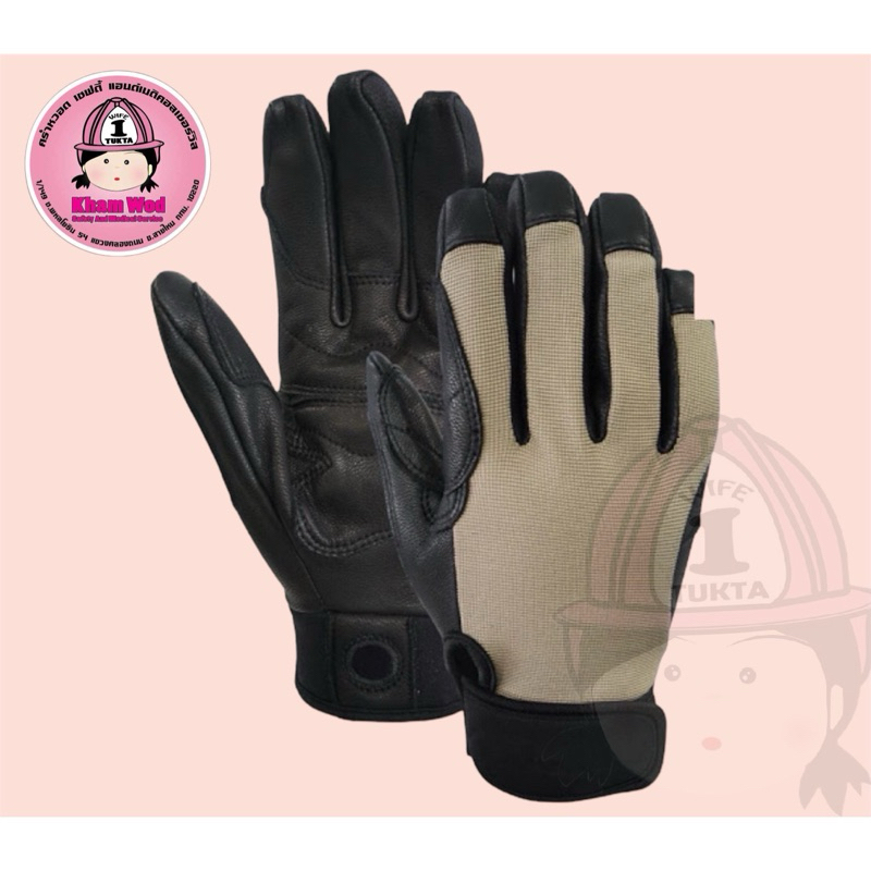 คร่ำหวอดเซฟตี้ ถุงมือโรยตัว ถุงมือกู้ภัย Rope Rescue Glove จัดส่งจากไทย