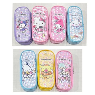 กระเป๋าดินสอ หนังPU แบบซิปรอบ ลายการ์ตูน