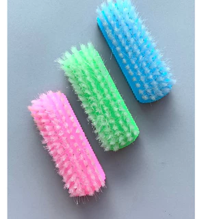 แปรงซักผ้าขนหยัก (คละสี) Queenfish QF-H55 แปรงขนนุ่ม แปรงขัดรองเท้าสีหวาน แปรงซักเสื้อ แปรงขัดทำความสะอาด