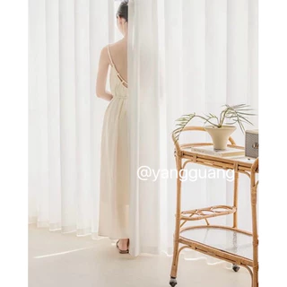 ผ้าม่านม่านจีบจีน สีขาว ใส่ตะขอ เนื้อผ้าหนา ผ้าโปร่งกันแสง ผ้ากรองแสง บังตา ประตู หน้าต่าง กันห้อง กันร้อน พร้อมส่ง