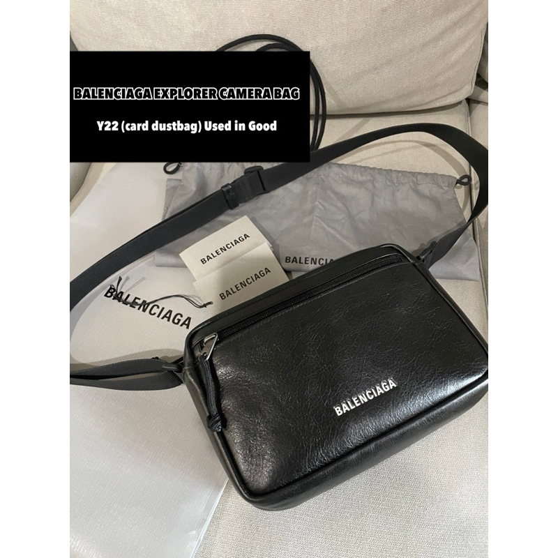 Balenciaga camera bag (y22) (authentic) 💯เคาน์เตอร์ของแท้