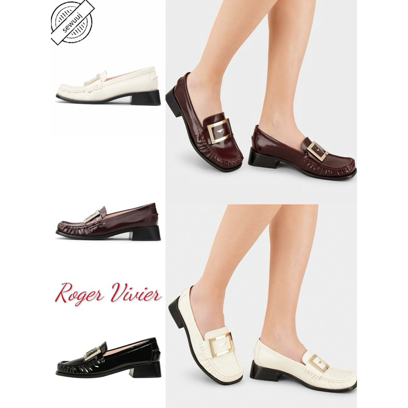 รองเท้าลำลอง Roger Vivier ของแท้ที่สวมใส่สบายและหลากหลาย