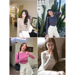 SHUUXME Linlin top (เสื้อแขนยาวผ้า knit) มี 6 สีค่ะ