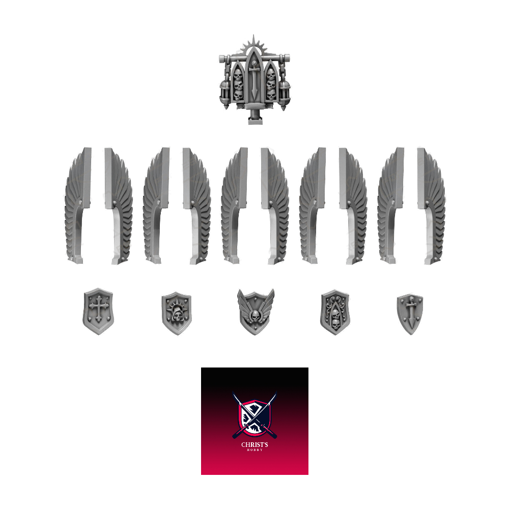 Marines - Dark Legion - Eternal Pilgrims Destroyers Decorations (x16)