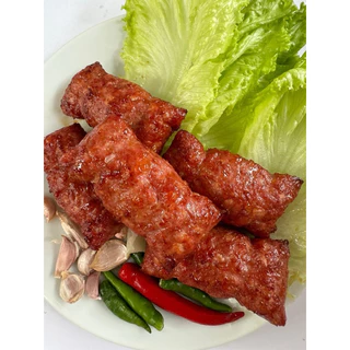 แหนมหมูสำหรับย่าง720 กรัม แพ็คซีลสูญญากาศอย่างดี ย่าง ทอด อบ อร่อยนัว สด ไม่แต่งสี ไม่ใส่สารเร่งเปรี้ยว สินค้าโฮมเมด
