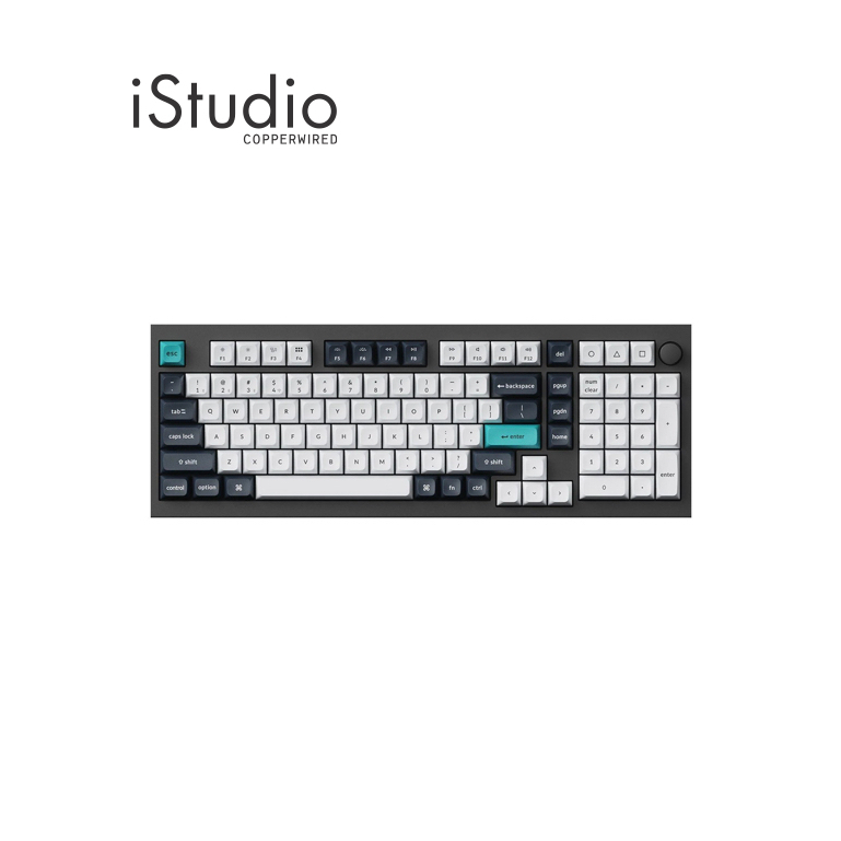 Keychron Q5 Max RGB คีย์บอร์ดไร้สาย 96% พร้อมสวิตช์ Keychron K Pro และ Gateron รองรับ QMK/VIA