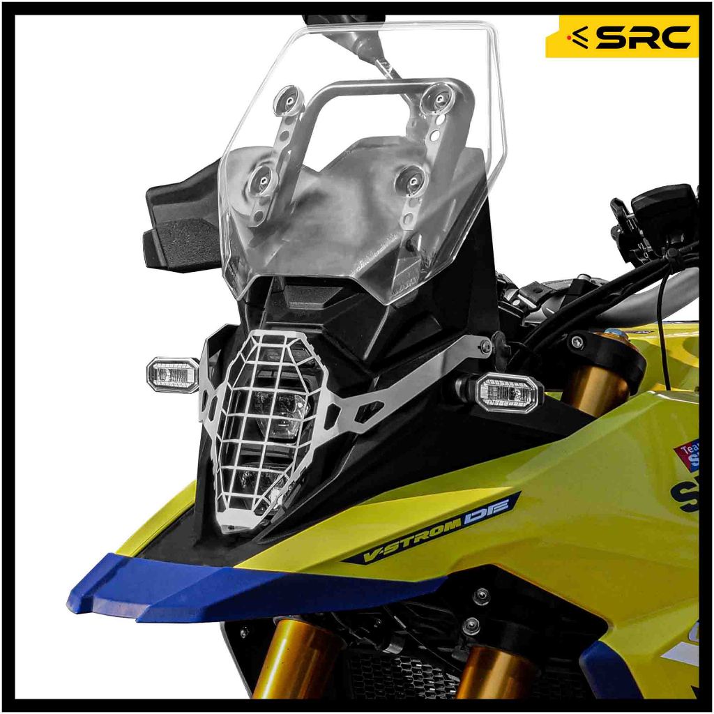 [SRC] การ์ดไฟหน้า สำหรับ SUZUKI V-STROM800 DE /  HEADLIGHT GUARD (SRC) FOR SUZUKI V-STROM800 DE