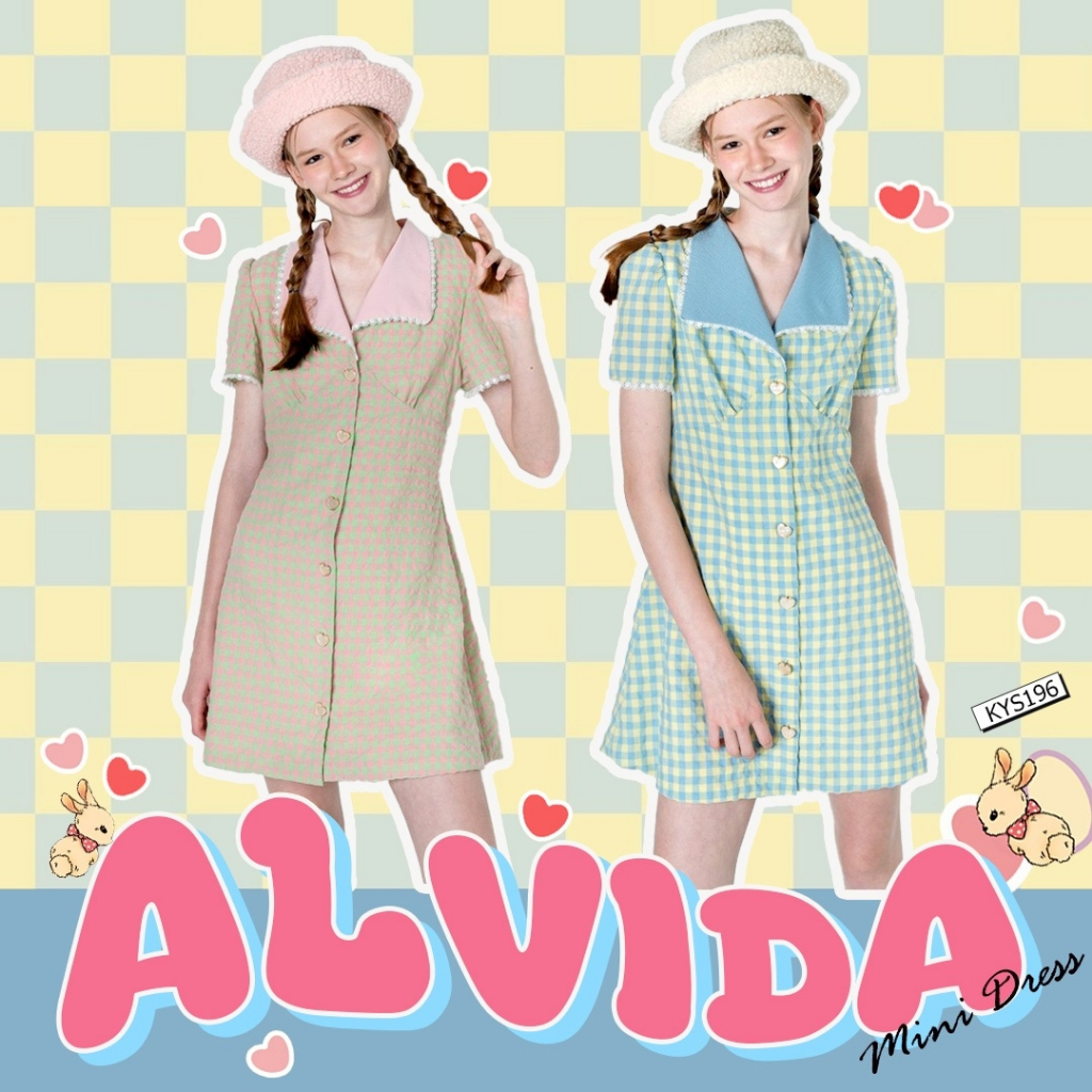 KAYASIS~❤️ | KYS196 ALVIDA MiNi-SHIRTDRESS
