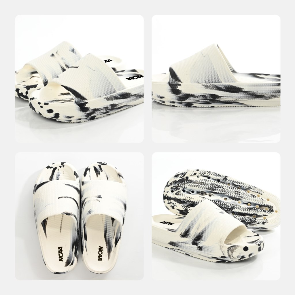 NCAA Slippers unisex รองเท้าแตะ EVA 100% สีน้ำเงิน ,ดำ 74257626